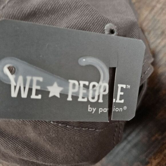 Dog People Cotton Hat Cap NWT Women's Gray Adjustable Size We People by Pavillio - Picture 3 of 7